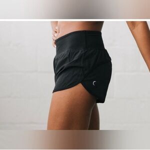 Zyia Black Trainer Shorts
